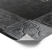 ケルト中世結婚の座席表 ポスター (角)