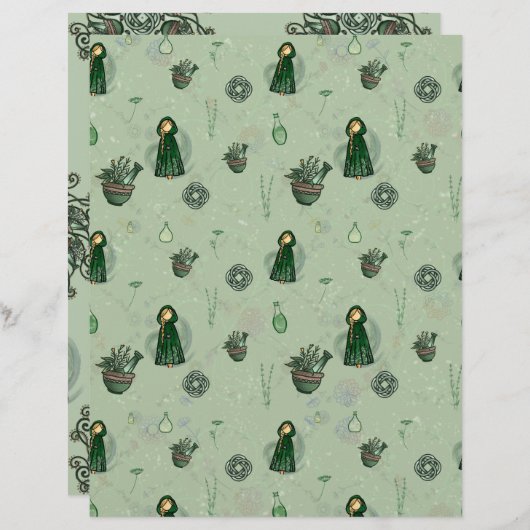 ケルト人の癒しの女神エアミッド (正面/裏面)