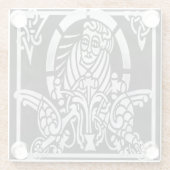 ケルト人サンクローム ガラスコースター (裏面)