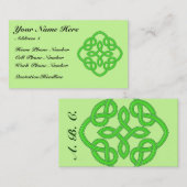 ケルト人001のプロフィールカード 名刺 (正面/裏面)