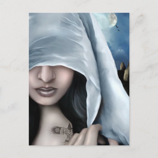 ケルト仙人はがき ポストカード (正面)