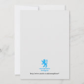 ケルト伝統的チック結婚式招待状 招待状 (裏面)