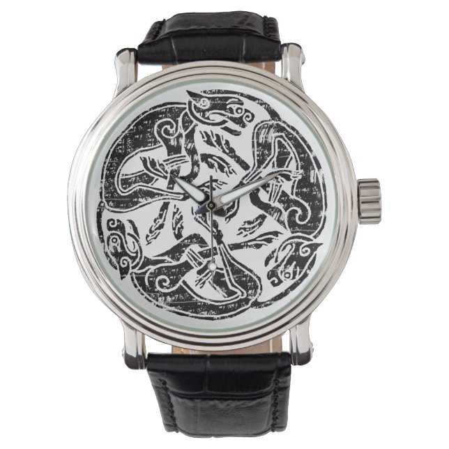 ケルト動揺してチック円 腕時計 (正面)