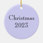 ケルト北欧ウィンターキツネ セラミックオーナメント (裏面)