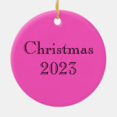 ケルト北欧キツネ セラミックオーナメント (裏面)