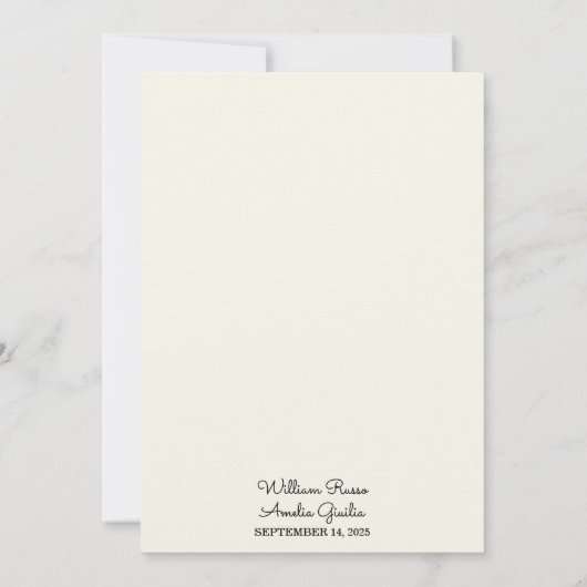 ケルト北欧中世スクロールバイキング結婚ズ 招待状 (裏面)