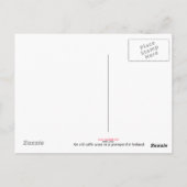 ケルト十字のポストカード ポストカード (裏面)