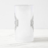 ケルト十字の曇らされたマグ フロストグラスビールジョッキ (中央)