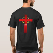 ケルト十字のTシャツ Tシャツ (裏面)