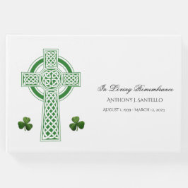 ケルト十字アイリッシュシャームロック記念葬儀 ゲストブック