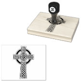 ケルト十字スケッチ | Celtic ラバースタンプ (押印)