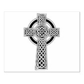 ケルト十字スケッチ | Celtic ラバースタンプ (インプリント)