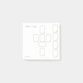 ケルト十字タロットスプレッド(小シンプル、) ポストイット