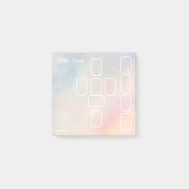 ケルト十字タロットスプレッド（小、パステル） ポストイット