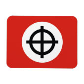 ケルト十字フラグ マグネット (横)