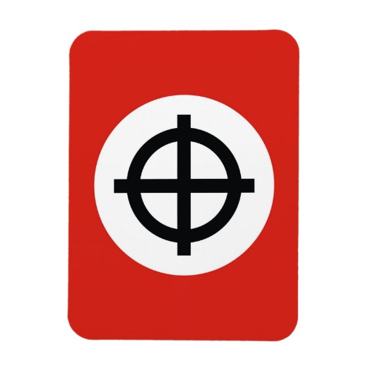 ケルト十字フラグ マグネット (縦)