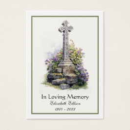 ケルト十字フローラアイリッシュ葬式祈りの言葉