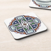 ケルト十字型デコガラス コースター (左側)