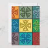 ケルト十字招待状 招待状 (正面)