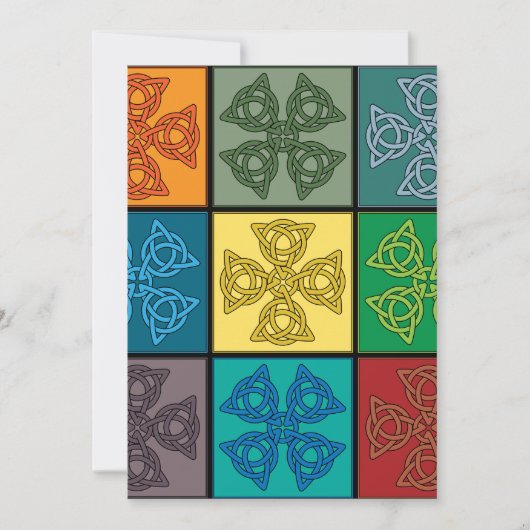 ケルト十字招待状 招待状 (正面)