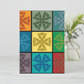 ケルト十字招待状 招待状 (スタンド正面)