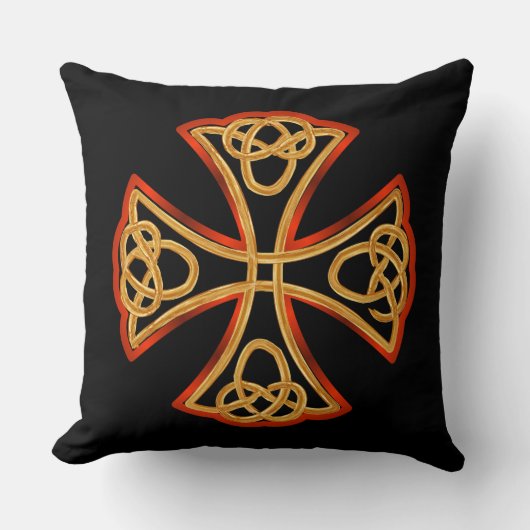 ケルト十字枕 クッション (正面)
