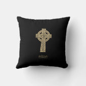 「ケルト十字架アイレ」 クッション (裏面)