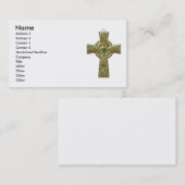 ケルト十字1 名刺 (正面/裏面)