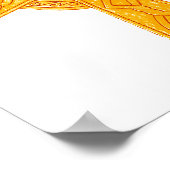 ケルト十字3金ゴールド ポスター (角)