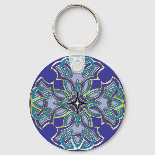 ケルト十字5 キーホルダー (正面)
