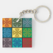 ケルト十字 キーホルダー (裏面)