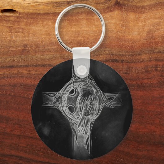 ケルト十字 キーホルダー (正面)