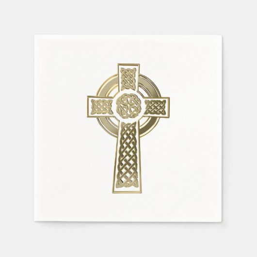 ケルト十字 スタンダードカクテルナプキン (正面)