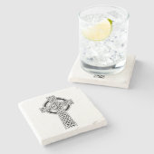 ケルト十字 ストーンコースター (横)