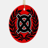 ケルト十字 セラミックオーナメント (右)