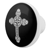 ケルト十字 セラミックノブ (右)