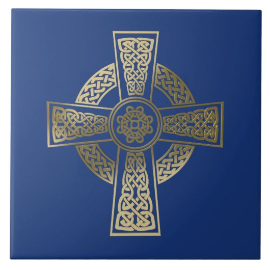 ケルト十字 タイル (正面)