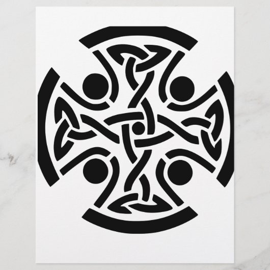 ケルト十字 チラシ (正面)