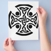 ケルト十字 チラシ (手)