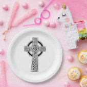 ケルト十字 ペーパープレート (パーティー)