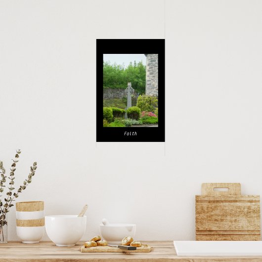 ケルト十字 ポスター (キッチン)