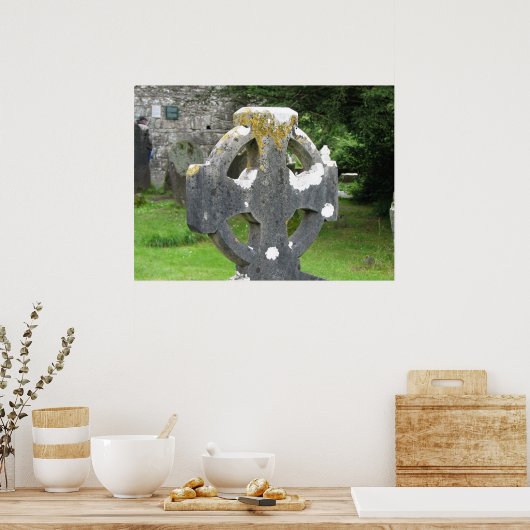 ケルト十字 ポスター (キッチン)