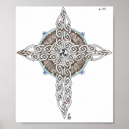 ケルト十字 ポスター (正面)