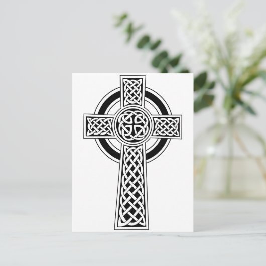 ケルト十字 ポストカード (スタンド正面)
