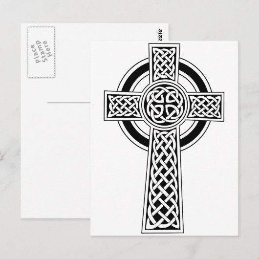 ケルト十字 ポストカード (正面/裏面)