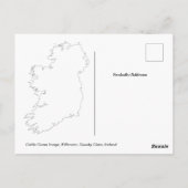 ケルト十字 ポストカード (裏面)