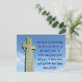 ケルト十字 ポストカード (スタンド正面)