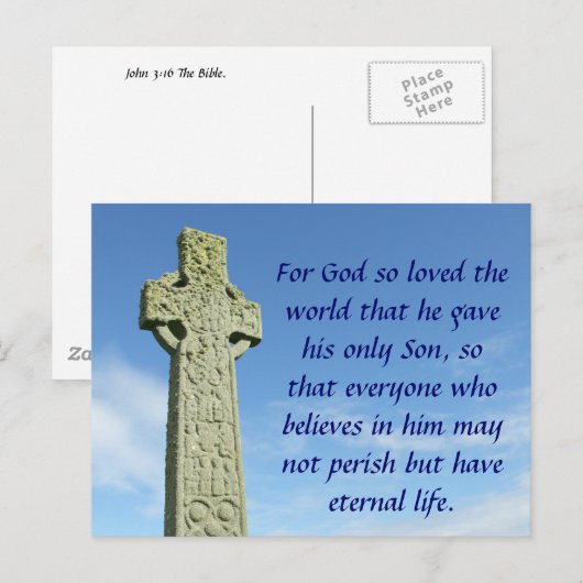 ケルト十字 ポストカード (正面/裏面)