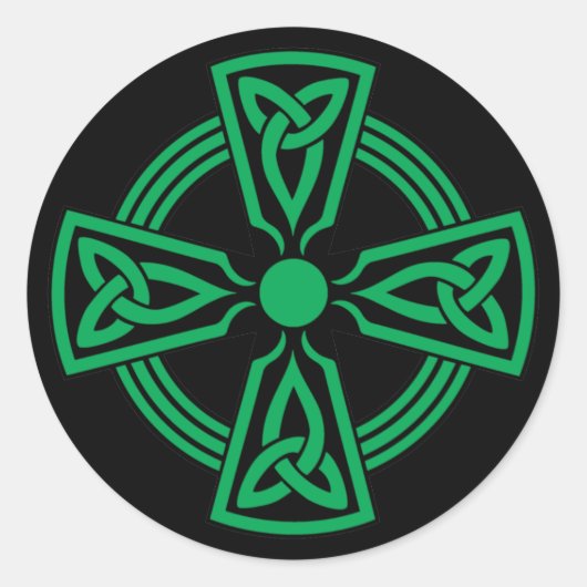 ケルト十字 ラウンドシール (正面)