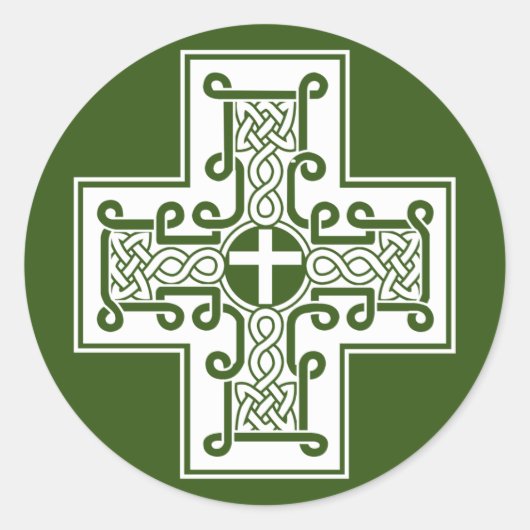 ケルト十字 ラウンドシール (正面)